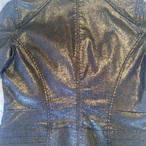 Gold and Black Dress Jacket - Picture 5 of 5